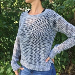 Old Navy chunky knit cotton pullover sweater